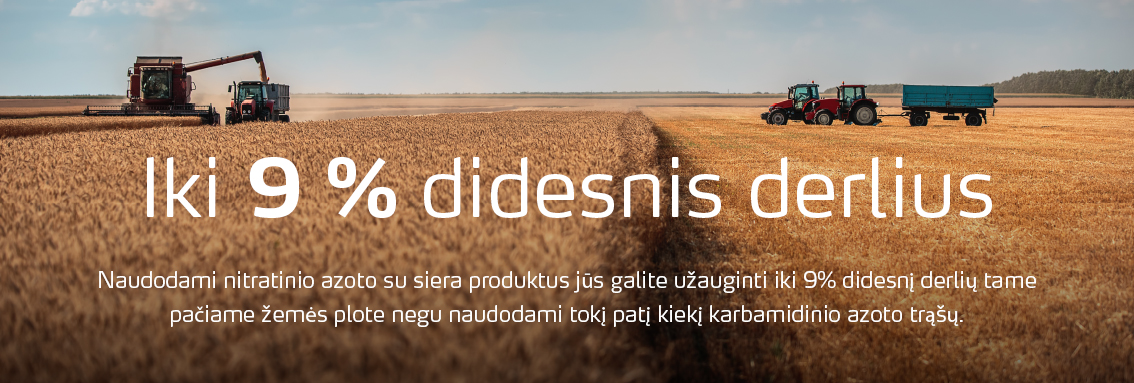 Switching to nitrate-based products can give up to 9% more yield